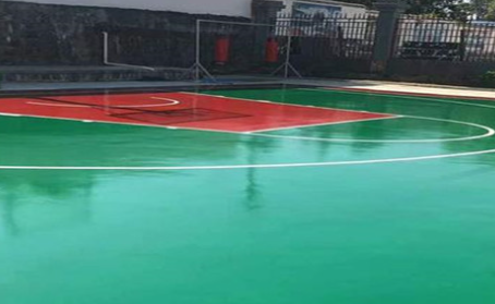 昭通篮球场翻新地面